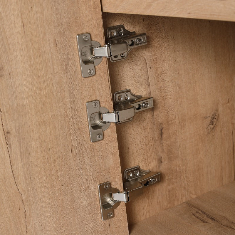 30-Inch Wall-Mounted Bathroom Vanity with a Soft-Close Cabinet Door (Vanity Only, Basin Not Included)