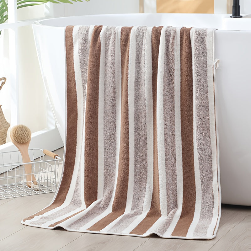 1pc Ultra-Soft High Absorbent Towel, Superfine Fiber Quick-Drying Towel, Soft And Skin-Friendly, Soothes Every Inch of Skin, Gentle And Close-Fitting, Quick Moisture Absorption And Drying, Gentle Wrapping Feeling, Suitable for Body, Sports, Yoga